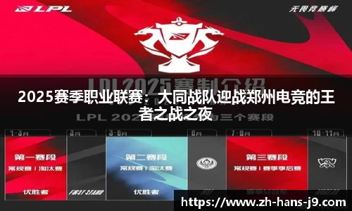 2025赛季职业联赛：大同战队迎战郑州电竞的王者之战之夜